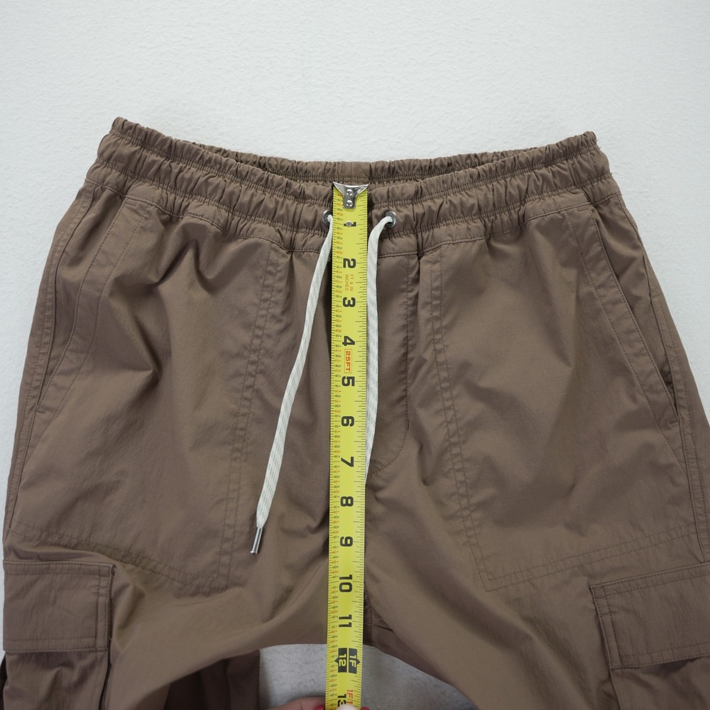 Vuori Birch Brown Cargo Jogger Pants Drawstring Utility Trousers S - Picture 5 of 9